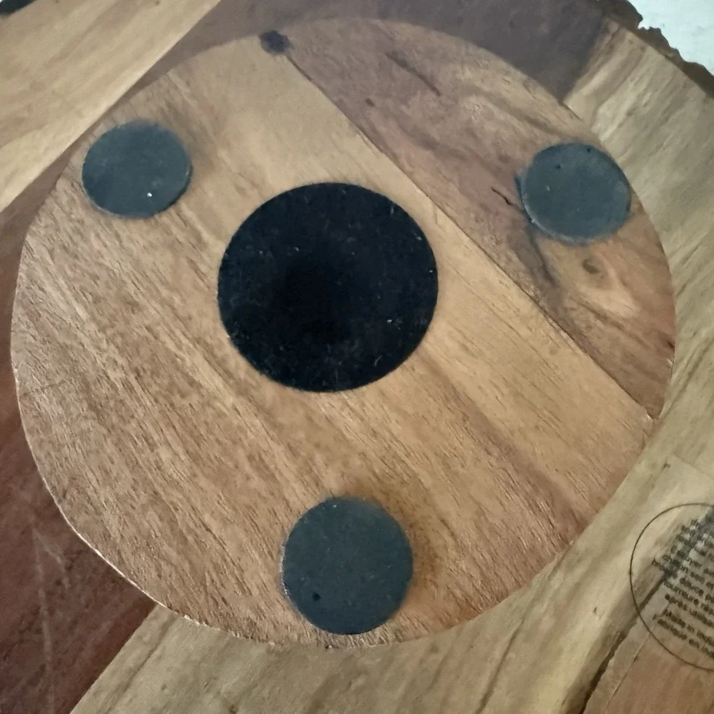 Live Edge Wood Lazy Susan 12.5